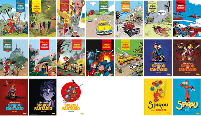 Spirou und Fantasio Gesamtausgabe 1-17 + Classic 1-2 (Comic aus Liste wählen)