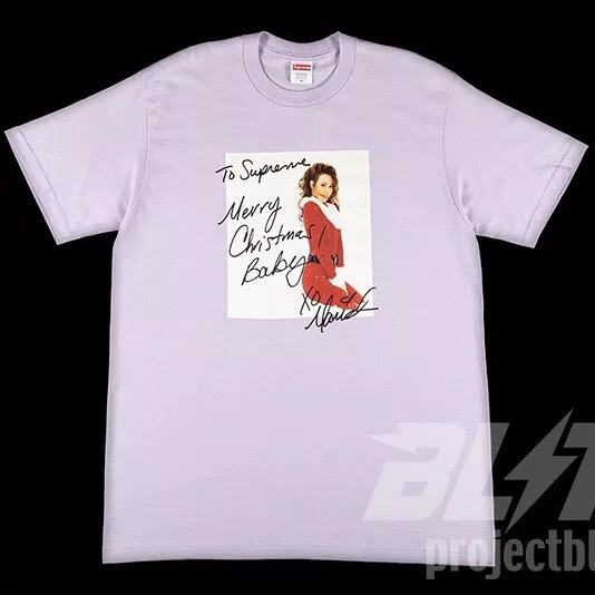 TEE SHIRT FW20 SUPREME MARIAH CAREY VIOLET CLAIR TAILLE M MEDIUM 2020
