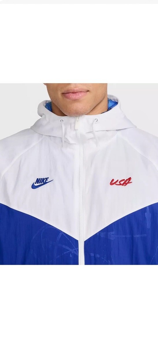 Nike Team USA Windrunner Men 2XL Breaking Woven Jacket x