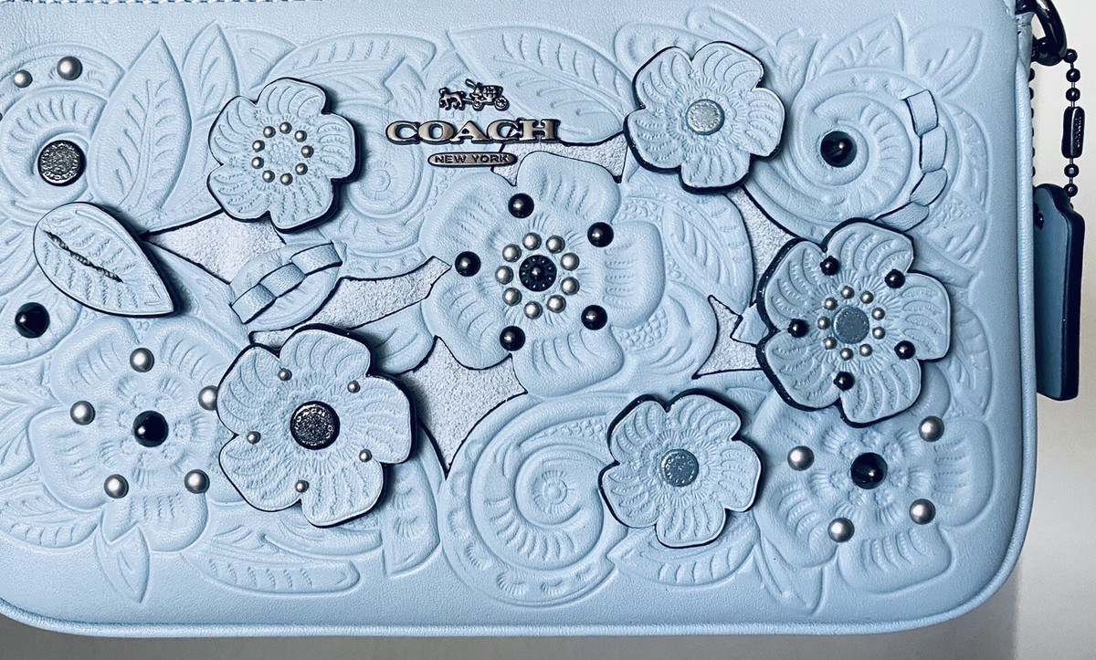 【最終値下げ】Coach Nolita Wristlet Tea Rose COACH® | Nolita Wristlet 19 With Tea Rose And Snakeskin Detail