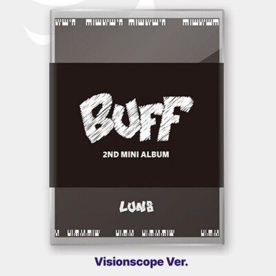 LUN8 BUFF 2nd Mini Album PLVE Ver VISIONSCOPE/Image Karte+Case+Frame+Karte+etc
