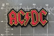 AC/DC AC-DC ACDC Logo Patch Australian Scottish Rock Band Angus Malcolm Young