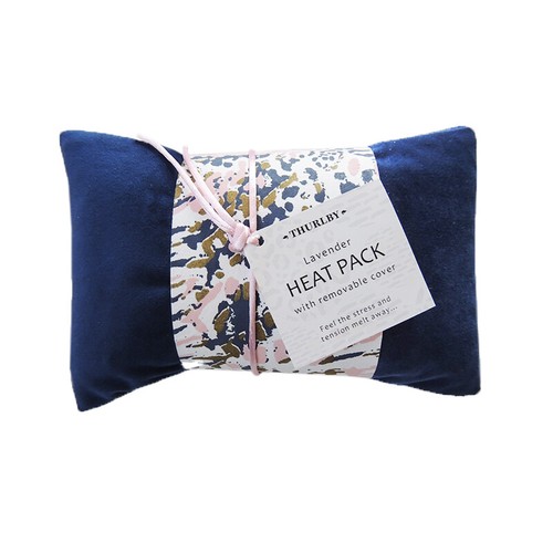 Warp Soft Velvet Heat Pack Soothing Lavender Removable Cover - L 35 x W 12 CM - Picture 3 of 3