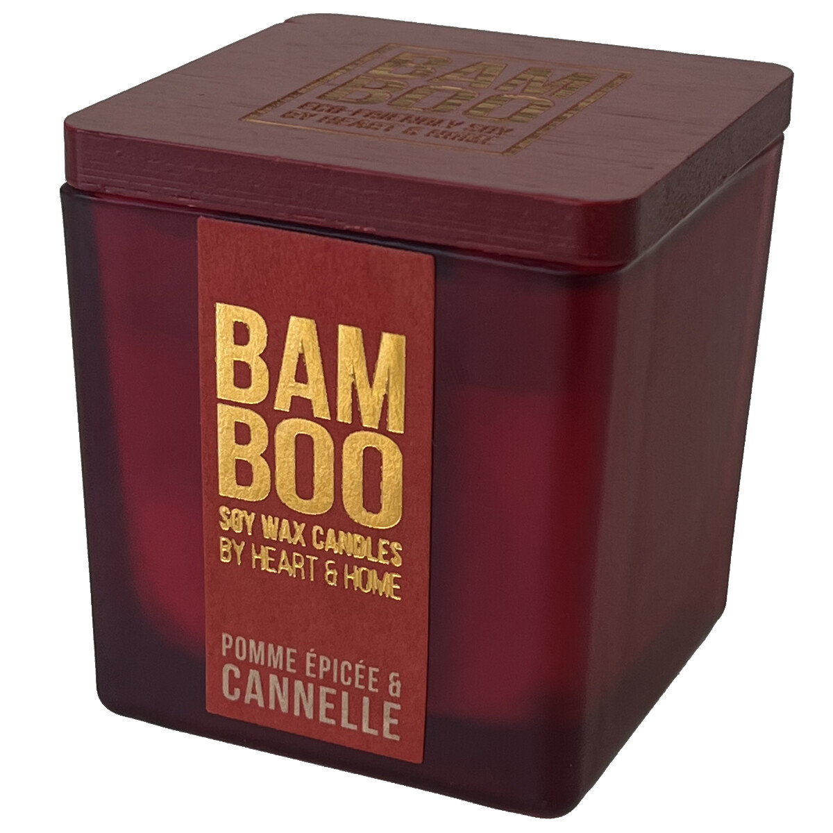 Bougie Grenade poivrée Heart and Home pour vos soirées cocooning au salon 40h