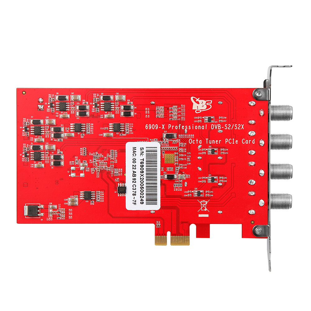 TBS TBS6909X Dvb-s2/s2x 8 Tuner PCIe Digital Satellite TV
