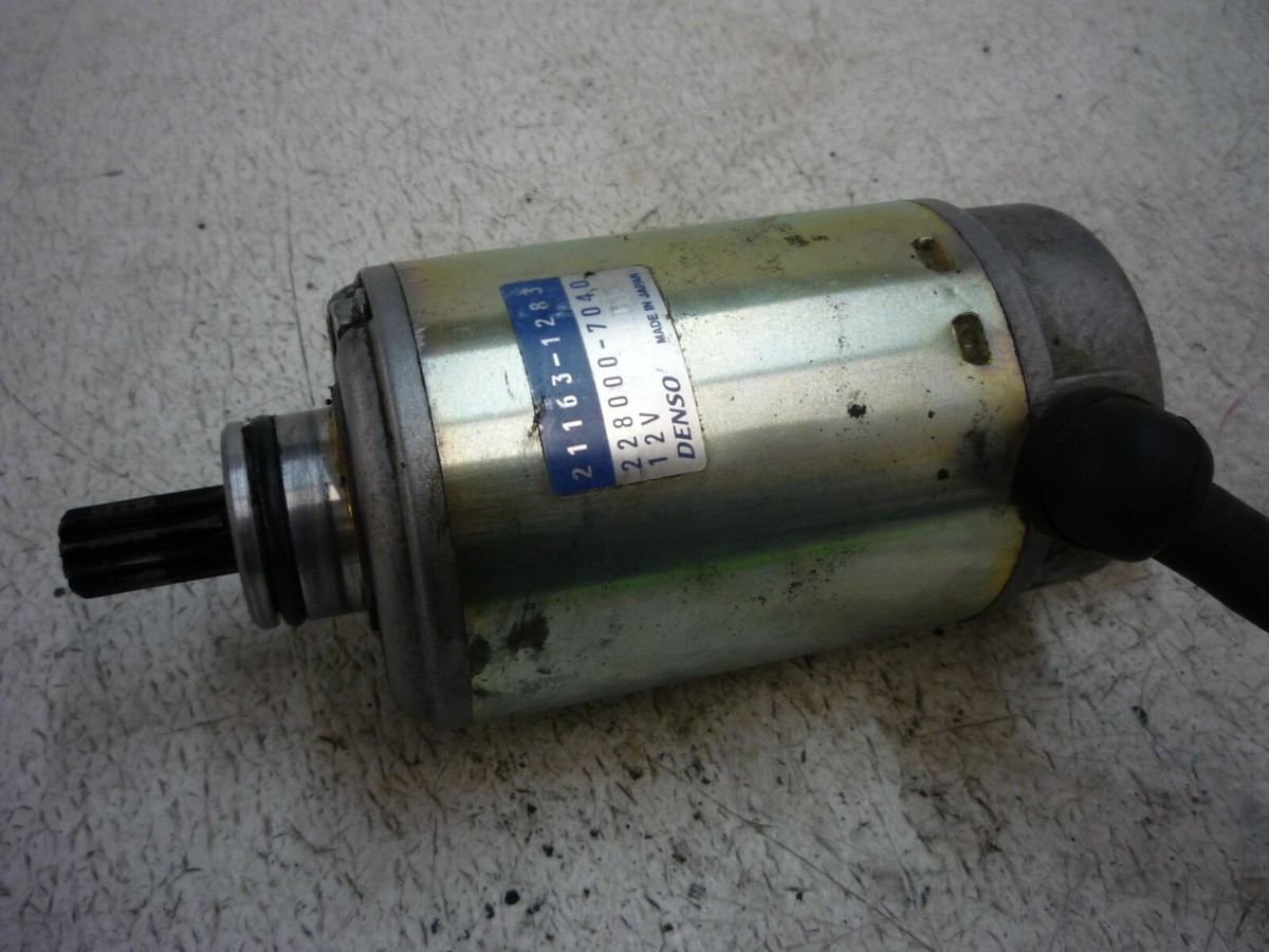 【STARTO.9】 KAWASAKI 00 01 ZX9R NINJA 900 STARTER MOTOR OEM TESTED WORKING