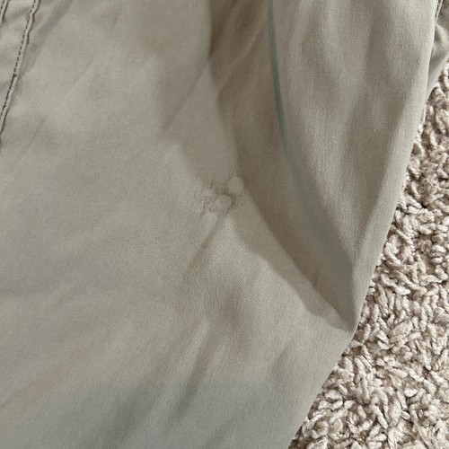 Wrangler Hiking Pants Chino Men's 34X30 Nylon Camping Outdoors Beige Khaki - Picture 10 of 13