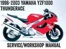 1996-2003 Yamaha YZF1000 YZF 1000 Thunderace Workshop Service Manual PDF File