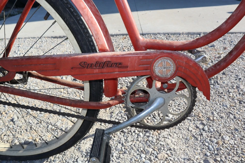 Bicicleta Schwinn Spitfire antigua de colección de 1955 - solo camioneta Foto 2 de 4