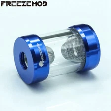 FreezeMod G1/4" Water Cooling Composite Plate Filter Fine Screen GLQ-JX1 Blue