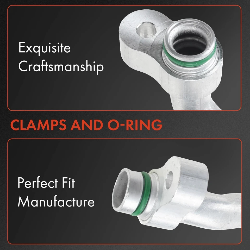 Conjunto de manguera de línea de succión de aire acondicionado para Honda Odyssey 2011-2017 V6 3,5 L 80311TK8A01 Foto 3 de 4