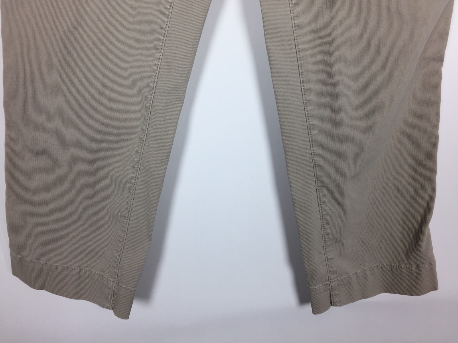 Gap Capri Pants Size 4 Tan Straight Stretch Ribbed Cropped Casual eBay