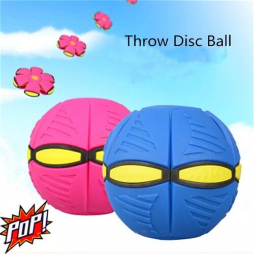Kids Flat Throw Disc Ball - Flying Ufo Magic Balls -Children'S Toy Outdoor Sport - Picture 7 of 16