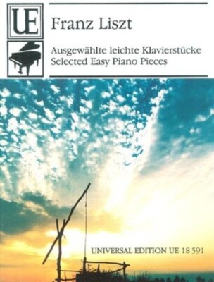 FRANZ LISZT SELECTED EASY PIANO PIECES MUSIC BOOK UNIVERSAL EDITION NEW ON SALE