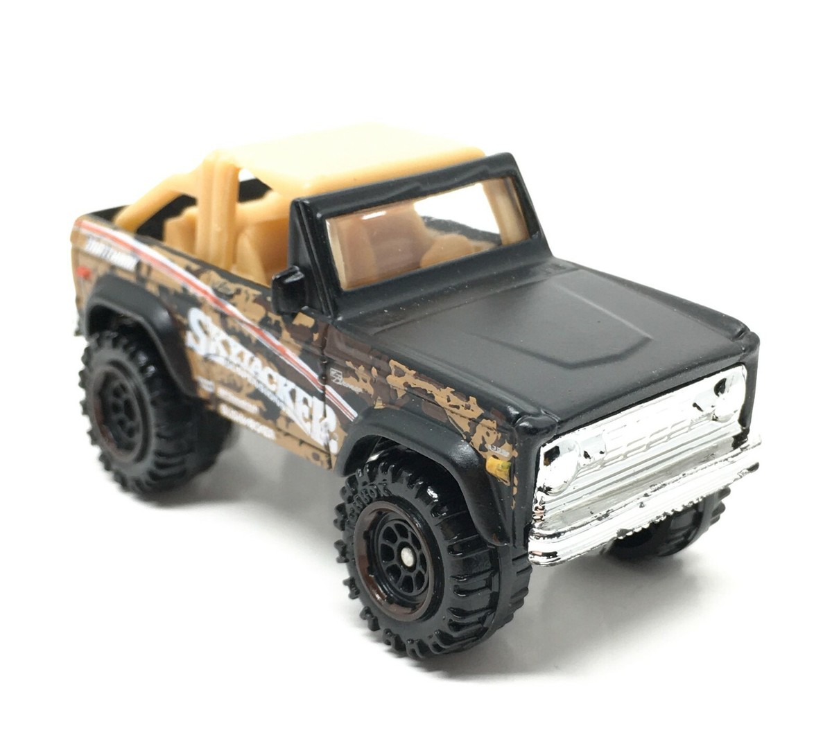 Matchbox Ford Bronco 4x4 1072 - Skyjackel Black 1/64 (3