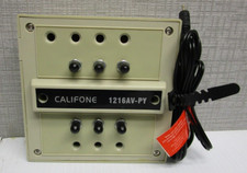 VINTAGE CALIFONE 1216AV-PY 6 JACK CONFIGURATION LISTENING SYSTEM - BRAND NEW