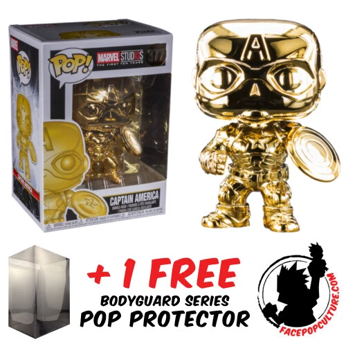Gold funko pop clearance marvel