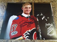 JUUSO VALlMAKI CALGARY FLAMES TRI CITY AMERICANS SIGNED 8 X 10 MATTE PHOTO (D)