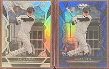 2022 Panini Chronicles GAVIN SHEETS Blue Certified Rookie /99 + Base Rookie Lot