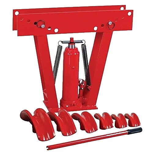 Cintreuse à Tubes Manuelle Avec 7 Matrices - Pour Acier, Capacité 8x32 Mm à 6x51 Mm