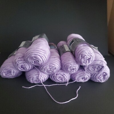 11 Skeins Caron Simply Soft Yarn Acrylic Orchid # 9717 Skeins 6 oz each
