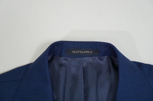 Blazer La Spalla Azul Vitale Barberis Para Hombre Talla 98 EU50L UK/US40L - Imagen 3 de 8