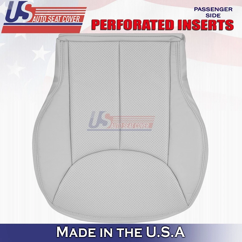 Cubierta de cuero gris para Mercedes Benz SL500 2003 a 2007 parte inferior izquierda y derecha Foto 3 de 4