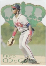 1995 Pacific #2 FRED McGRIFF Gold Crown Die-Cuts SHARP & CLEAN!!!
