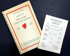 GYMANFA GANU USA & Canada WELSH & ENGLISH Hymns & Melodies SONG BOOK Los Angeles