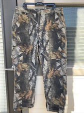 Carhartt Canvas B158 Pants 42 Actual 40 X 33 Realtree Camo Brown Tan Hunting