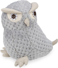 Gufo Fermaporta, Blocca Porta Pesante Da Terra, in Stoffa, Interno in Sabbia, HL