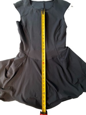 halterneck brown dress Oasis Ruched Halter Neck Mini - US 0 95% Polyester Women's Solid V-Neck A-Line Bias-cut Options:Leotard & Headband Only