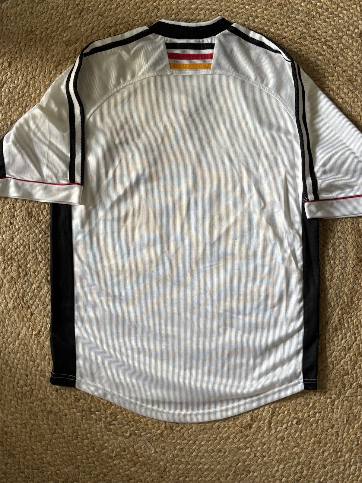 adidas Maillot Allemagne Domicile manches courtes homme taille S de 1998 4
