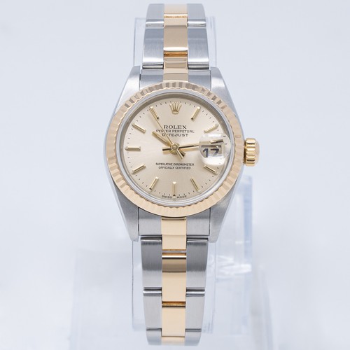 Rolex Lady-Datejust 26, 79173, Steel & Gold, Light Champagne Dial, Oyster Bra...