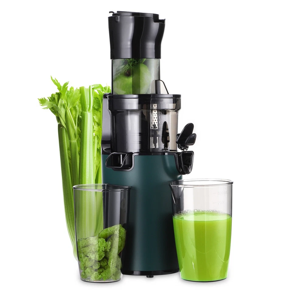 Juicer Machine Estrattore di Succo a Freddo Slow Juicer Spremiagrumi Masticating - Immagine 2 di 4
