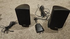 Pair 2 Klipsch ProMedia 2.1 Computer Speakers ONLY Tested Working - READ