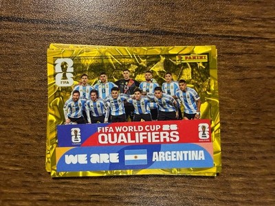 2026 PANINI WORLD CUP GOLD Crumple Stickers SINGLES
