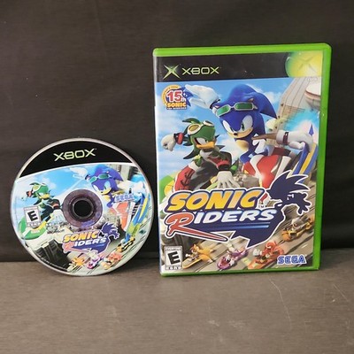 Sonic Riders Microsoft Xbox Video Game Sega Racing NTSC-U/C E Rating 2006