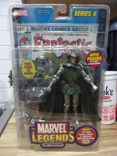 Marvel Legends Dr. Doom Action Figure Series 2 w  Fantastic Four Comic Book NEW