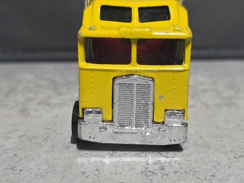 Hot Wheels Vintage 1982 Semi Truck - Thunder Roller Blackwall Yellow - Bild 3 von 12