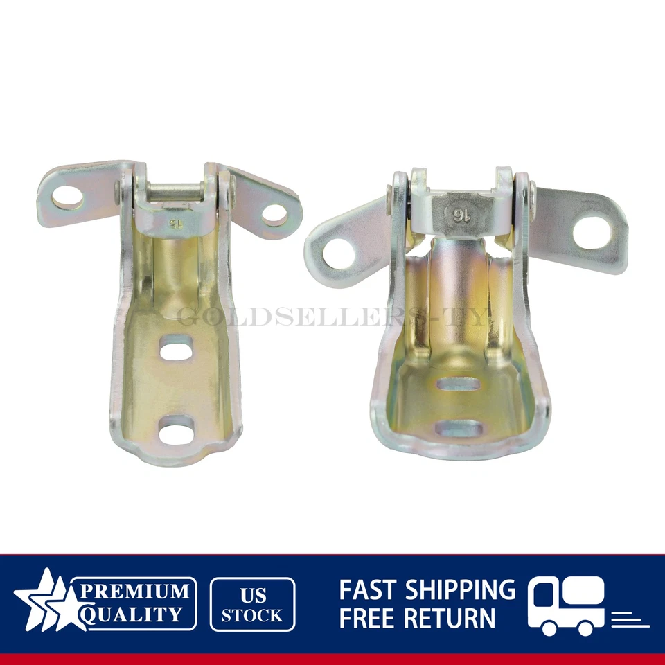 For GMC Sierra 2500 HD,Sierra 3500 HD Pair Door Hinge Lower & Upper - Image 3 of 4