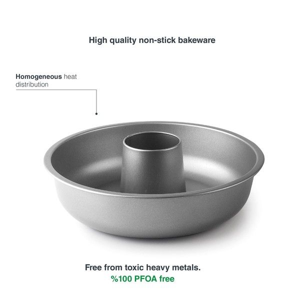 Lacor Savarin-Form Ø26Cm Antihaft Pfoa-Frei Backofenfest Kohlenstoffstahl-image