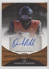 2022 Sage Aspire Bronze Front/ Back Derion Kendrick Desmond Ridder Auto 2b2