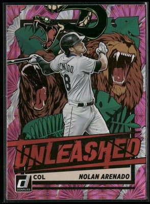 2021 Donruss #UNL21 Nolan Arenado Unleashed Vector