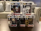 Funko Pop! Star Wars: The Force Awakens Lot Of 5 - Rey, Kylo, Chewbacca, Poe, Sn