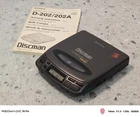 SONY DISCMAN D-202 Portable vintage CD Compact Player With issues 1991 - 1992