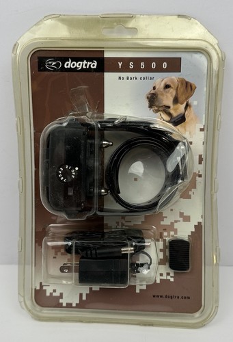Dogtra YS500 No Bark Collar Dog Bark Training Black Rechargeable Sealed NEW - Picture 21 of 21