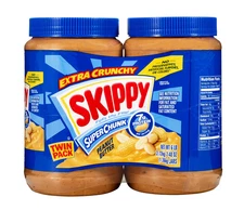 Skippy Super Chunk Peanut Butter, 48 oz., 2 pk.