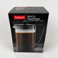 BODUM French Press Brazil Coffee Maker 12 Cup 1.5L 51oz 11030
