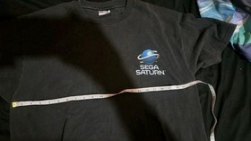 Vintage Sega Saturn This Is Your World T-Shirt Extra Large Very Good 
